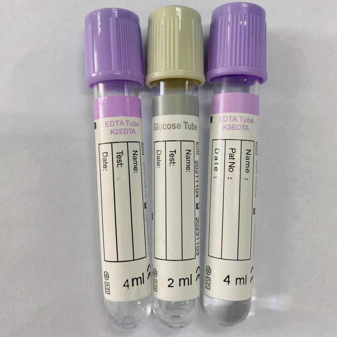 Laboratory Use Sample Vacuum Blood Collection Tube 1 - 10ml