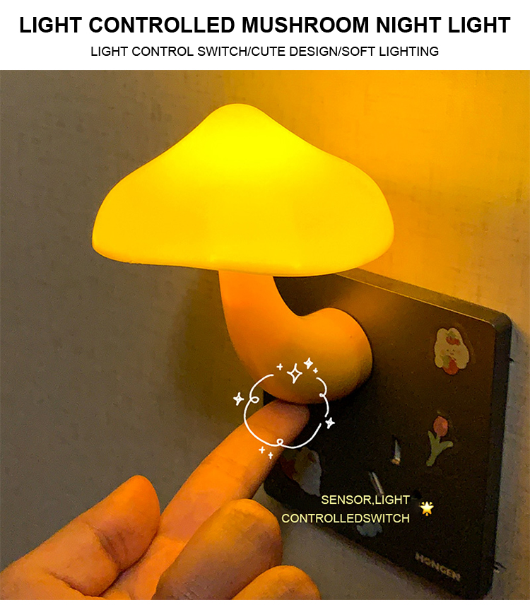 111V-240V Input Voltage Bedhead Ultra Dark Night Light for Modern Bedroom Decoration