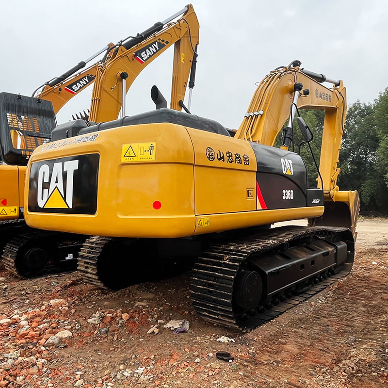 Large Size 336D Caterpillar Used excavators 36 Tonnage 225KW