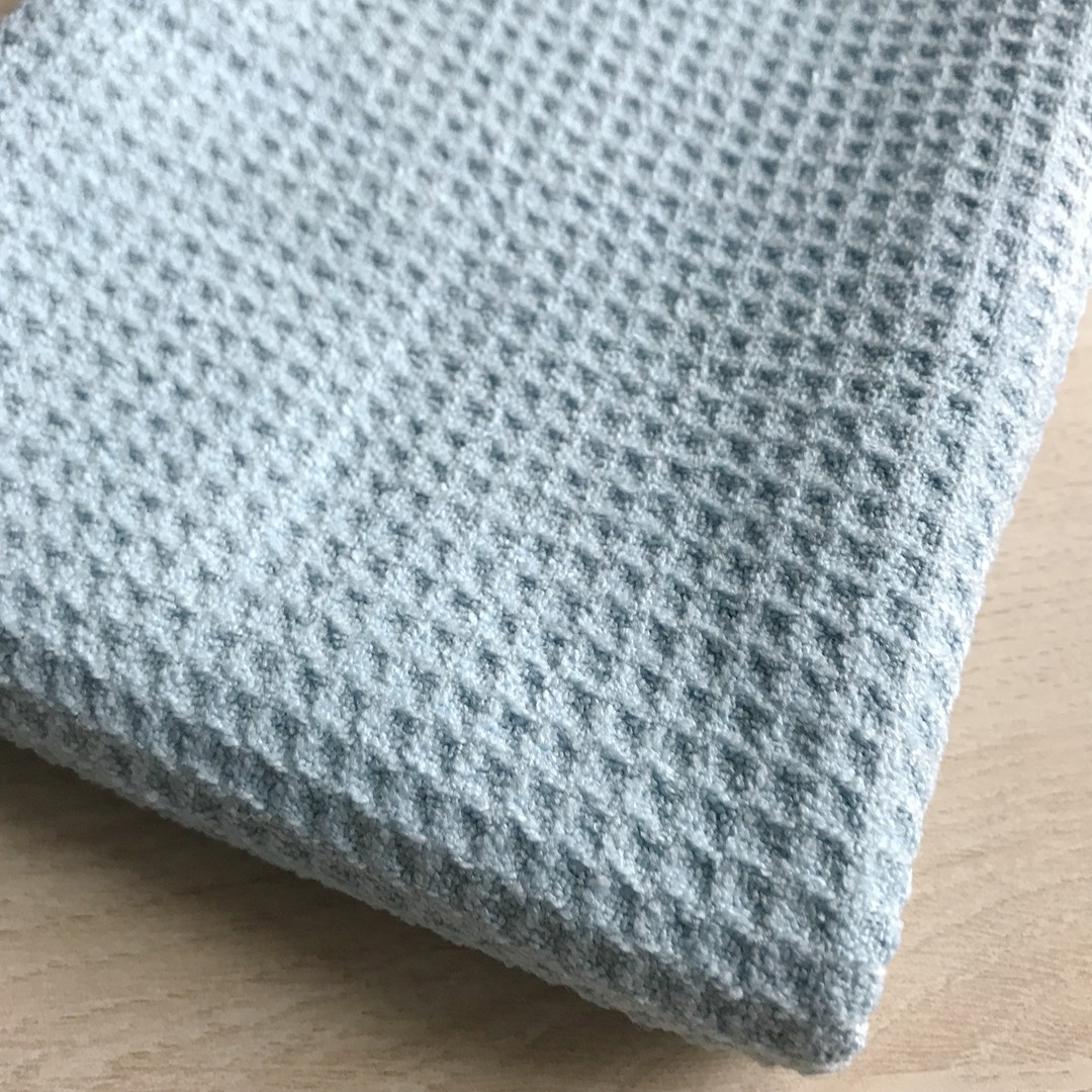 Waffle microfiber kitchen dry water absorbing towel easy washing