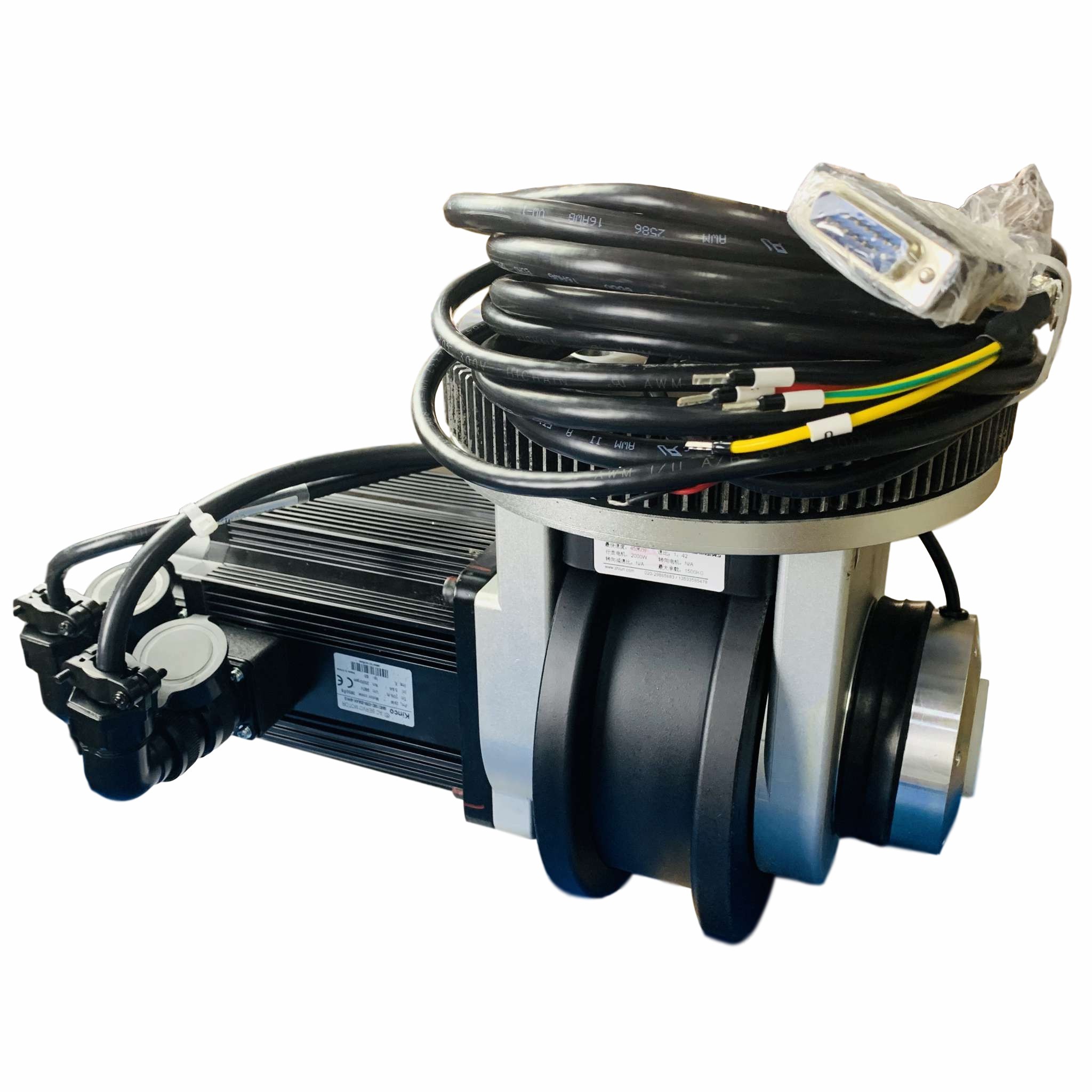 Auto Industry AC Motor Heavy Duty Robot Wheels Servo Motor Direct Drive Wheel