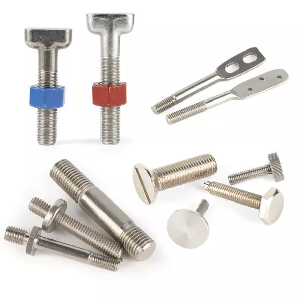 Non Standard Inconel 625 Steel Bolts And Nuts UNS N06625 Fasteners Screws 2.4856