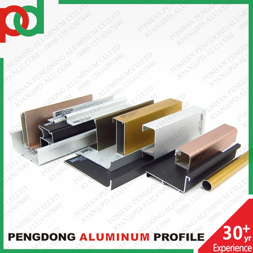 Aluminium Window Profiles In A Variety Of Colors And Finishes
