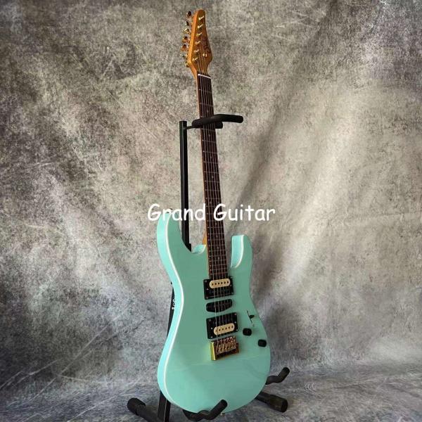Custom 6 strings suhr style roasted neck locking tuner stainless frets electric