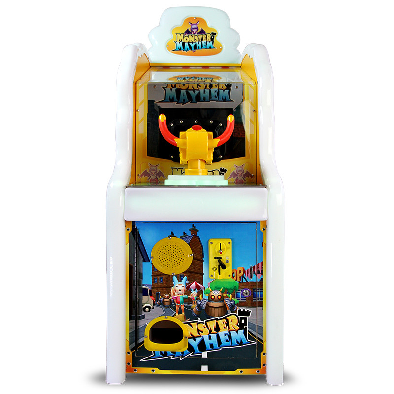 Lottery Ticket Monster Invasion Arcade Shooting Machine Coin Pusher Type
