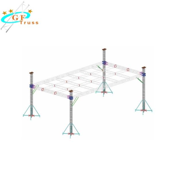 Manufacturer Professional Custom TUV Certified Concert Stage 290mm Aluminum