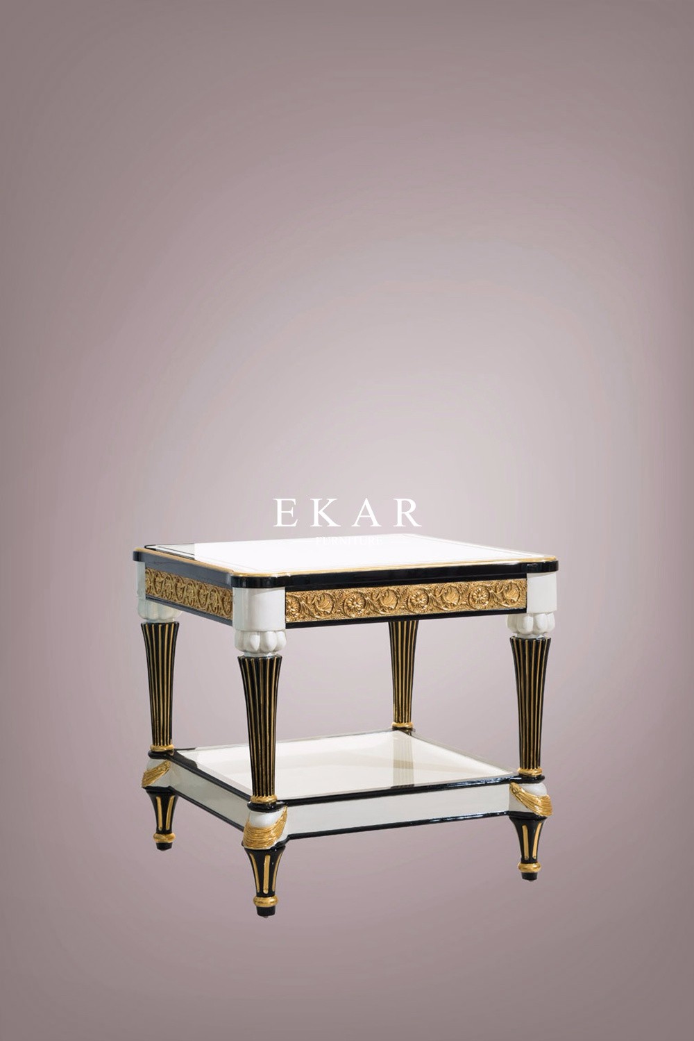 Living Room High Quality French Carved Coffee Table FLN-M-CJ301