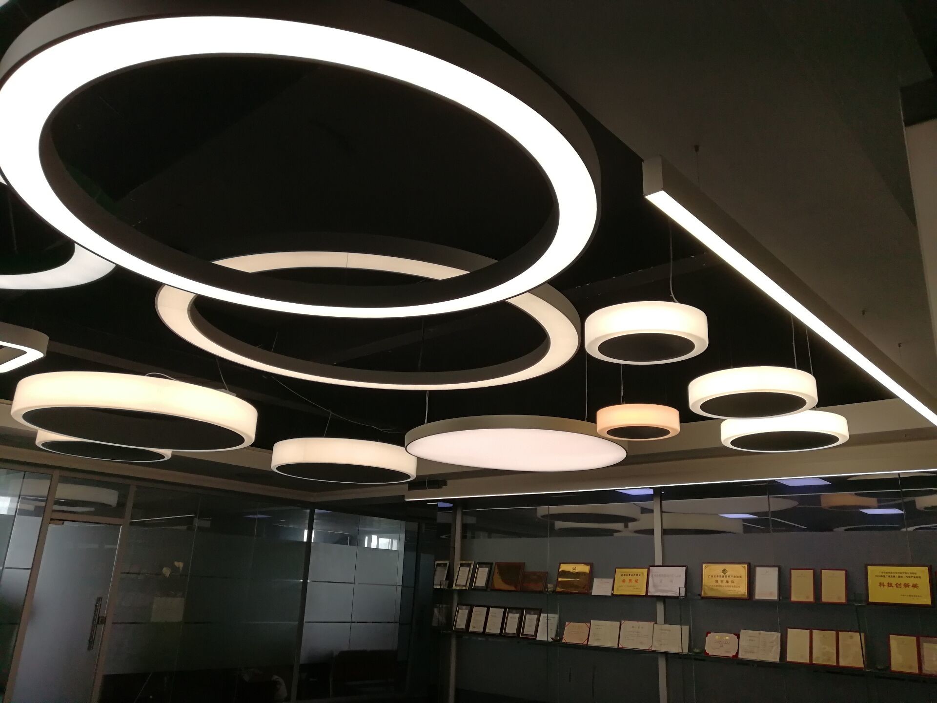 Commercial Office Led Ceiling Panel 15W 20W 30W With Aluminium And PC Housing