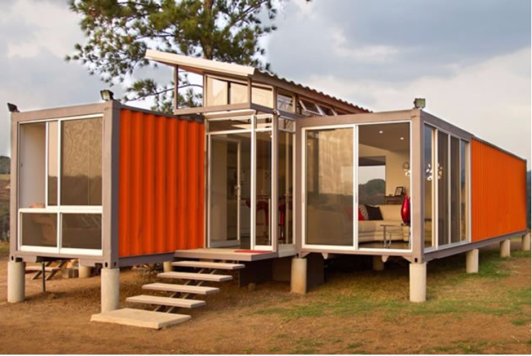 Economical design new green low modular container house price