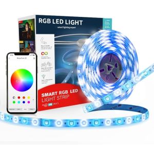 China Wifi Smart Multi-Color 5m 12v 5050 RGB LED Strip Light for Customizable Home Lighting on sale