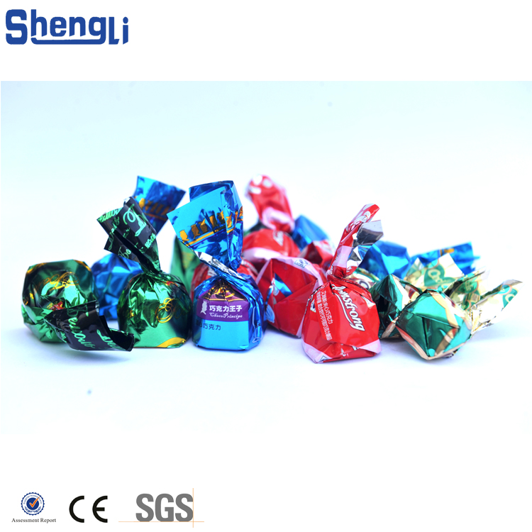 Highly Paper Packaging High Speed Automatic Chocolate Candy Single Twist Packing Machine