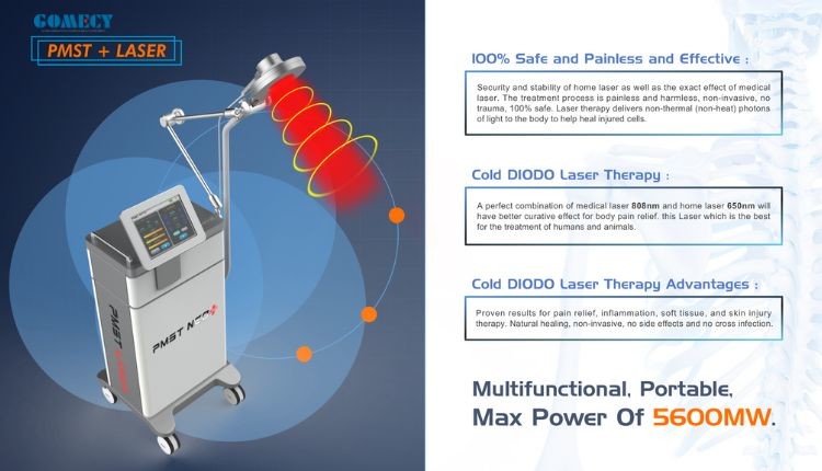 PMST NEO Radial Shockwave Therapy Machine for Plantar Fasciitis Recovery