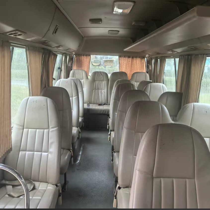 2nd Hand Toyota Coaster Bus City Shuttle 23 Passenger