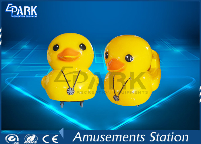 Colorful Appearance Kiddy Ride Machine Yellow Duck Swing Cars For Entertament