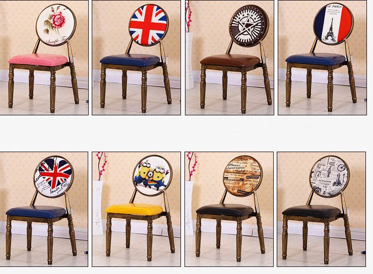 Stacking Modern Metal Dining Chairs / Fabric Restaurant Chairs For Banquet