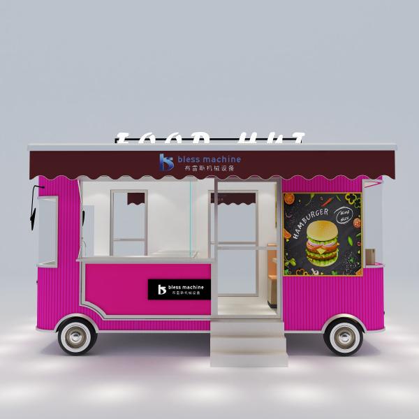 85kms per hr Machinery Function Leisure Fast Food Equipment Mobile Catering Van
