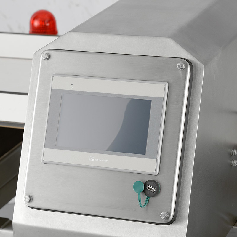 Touch Screen Industrial Metal Detector Dairy Health Products Metal Detection Equipment