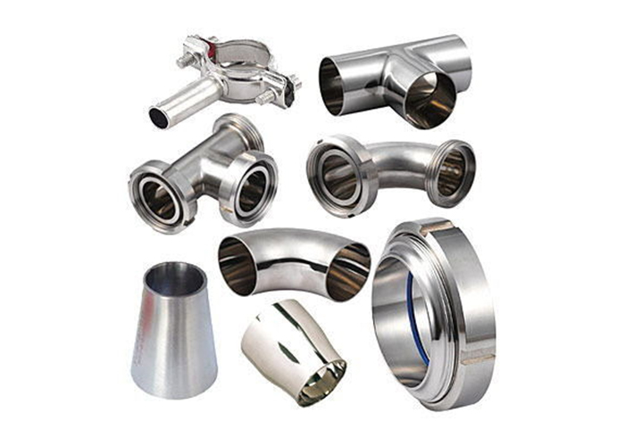 Dairy Fittings Stainless Steel Sanitary Pipe Fittings Tri-Clamp Fittings Welding Fittings