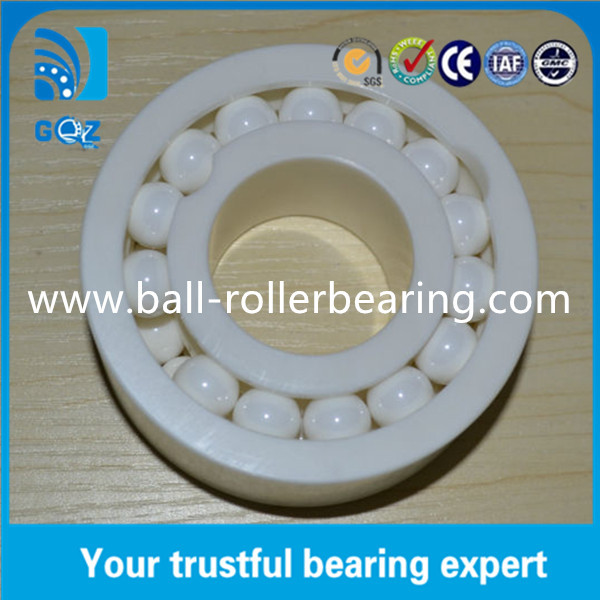Open ZrO2 6005 High Temperature Resistant Ceramic Ball Bearing 25x47x12mm