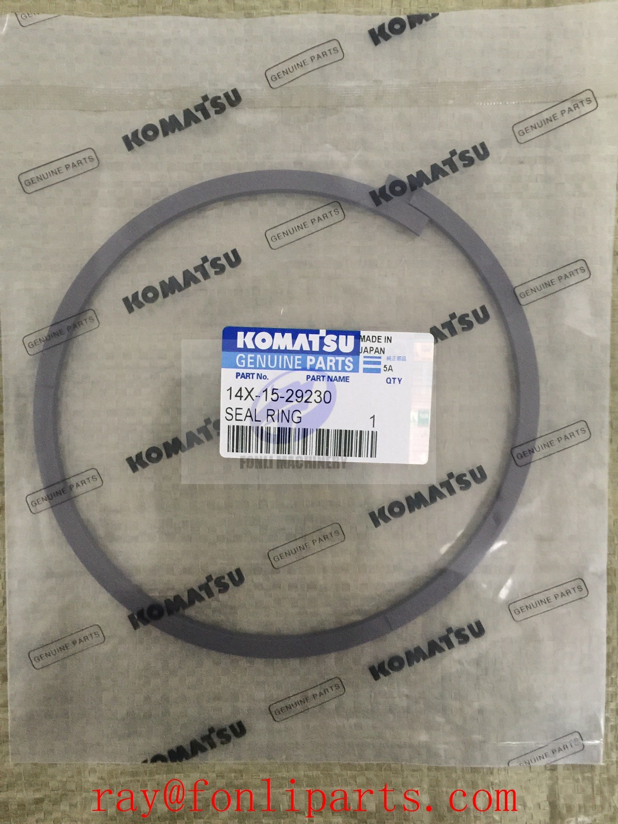 OEM quality komatsu D65E D85ESS bulldozer transmission seal ring 14X-15-29220 14X-15-29230