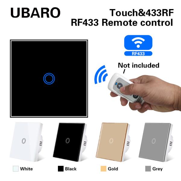 433.92MHZ Wireless Remote Switch Lighting System Smart Wall Light