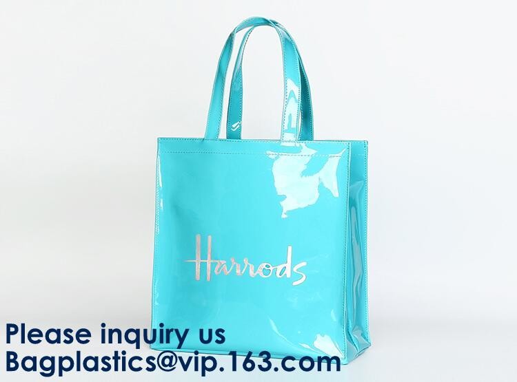 New Fashion PVC Tote Bag Shoulder Handbag Transparent PVC Beach Bag,Handbags Shoulder Tote PVC Beach Bags for women Zipp