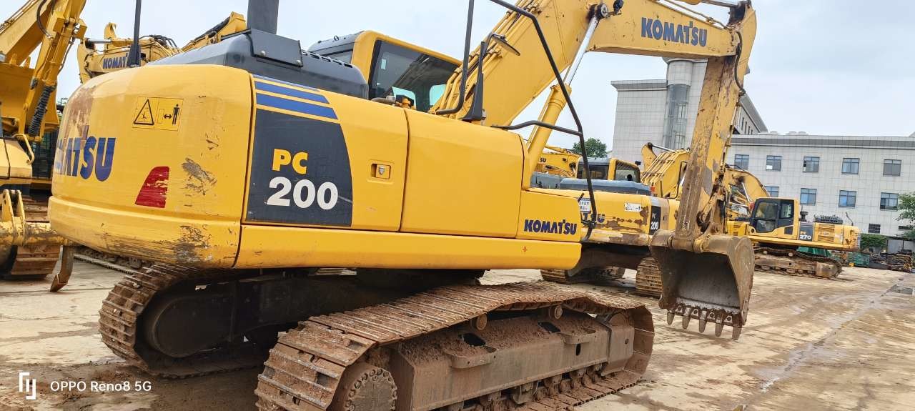 Komatsu PC200 PC200-8mo PC200-7 PC210 PC220 PC240 Excavator, Used Komatsu PC200-10 Original Painting High Quality