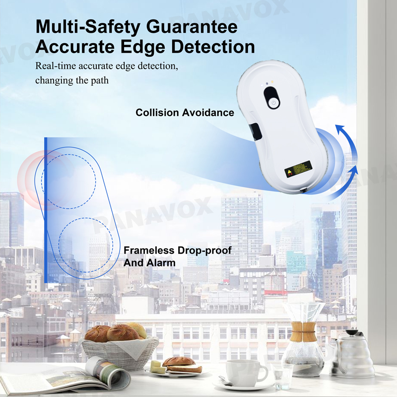 Private Mold Commercial Window Cleaning Robot 2.8KPa 3mins/M2 Building Glass Cleaning Robot