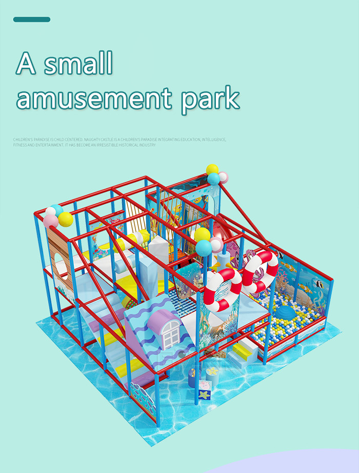 LLDPE Soft Play Indoor Playground Children Play Structure Bring Happiness