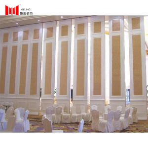  POM Hanging Wheels Foldable Partition Wall 130mm Removable Divider Wall Manufactures