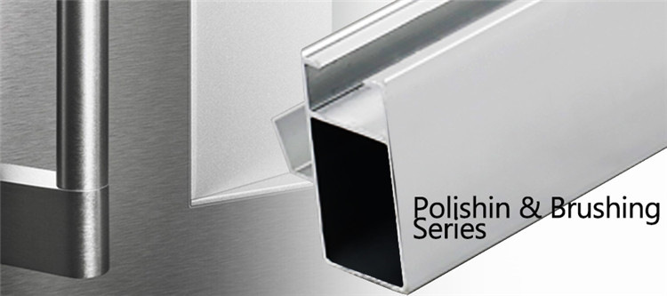 Top Quality Powder Coating Aluminum Window and Door Extrusion Profiles