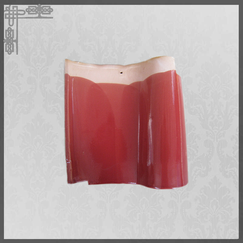 Glossy Chinese Glazed Roof Tile European Spanish For House