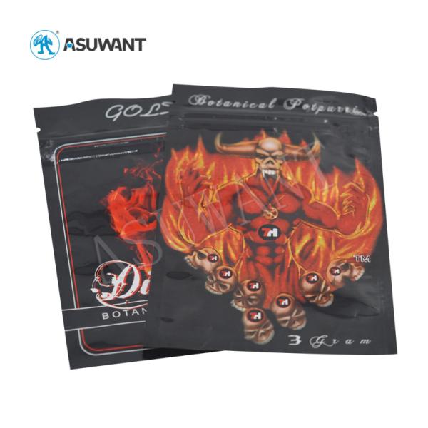 Plastic Aluminum Foil Candy Smell Proof k Bags Laminated Material Gravure