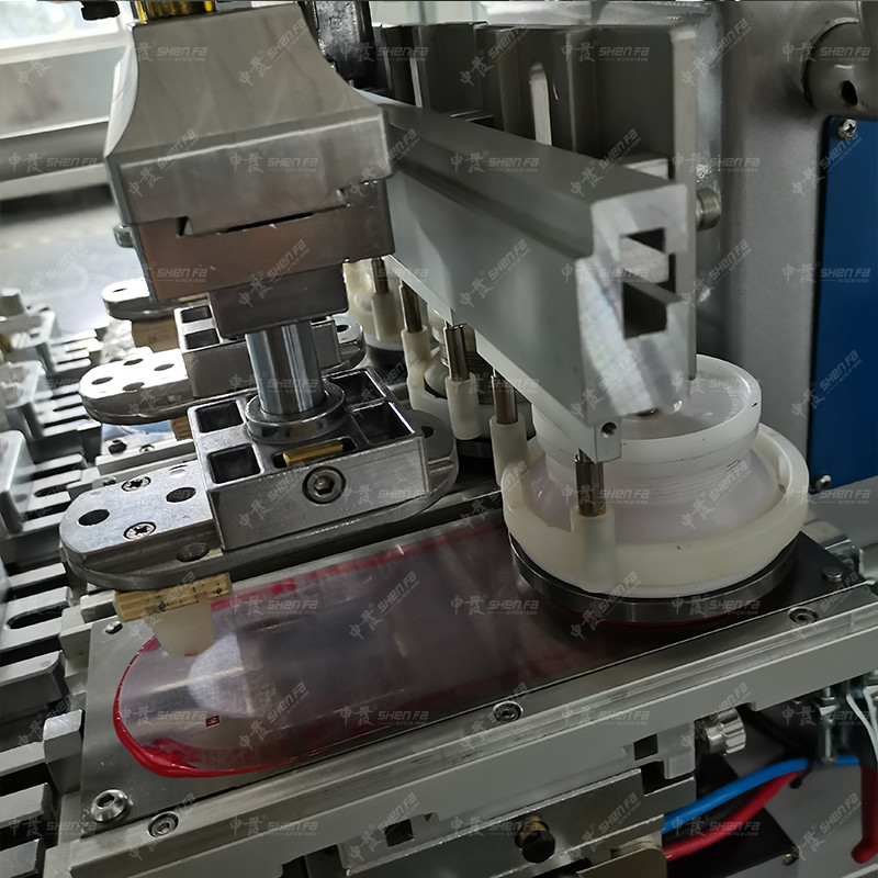 25 pcs/min Semi Auto Pneumatic Pad Printing Machine