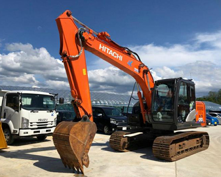 Used Hitachi ZX120-6 Excavator ISUZU Engine Hydraulic Pump