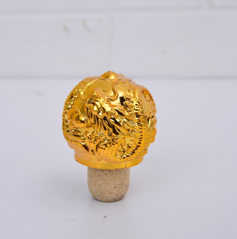 Custom Size T Shape Glass Bottle Stopper For Non Spill Gin Whiskey Vodka