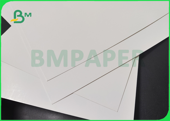 12PT 14PT White C1S Cover Stock Paper For Postcard 483mm One Side Glossy