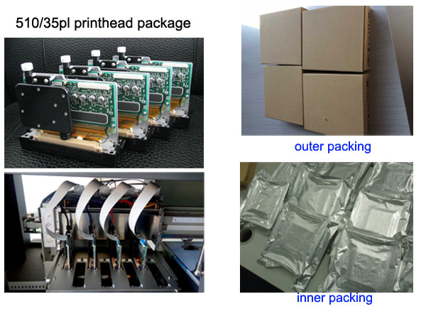 71.8mm Seiko 510 35pl Printhead Full New For Solvent Printing