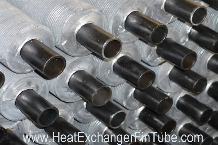 Air Cooler Aluminum 6063 Extruded Fin Tube With Free Middle Ends