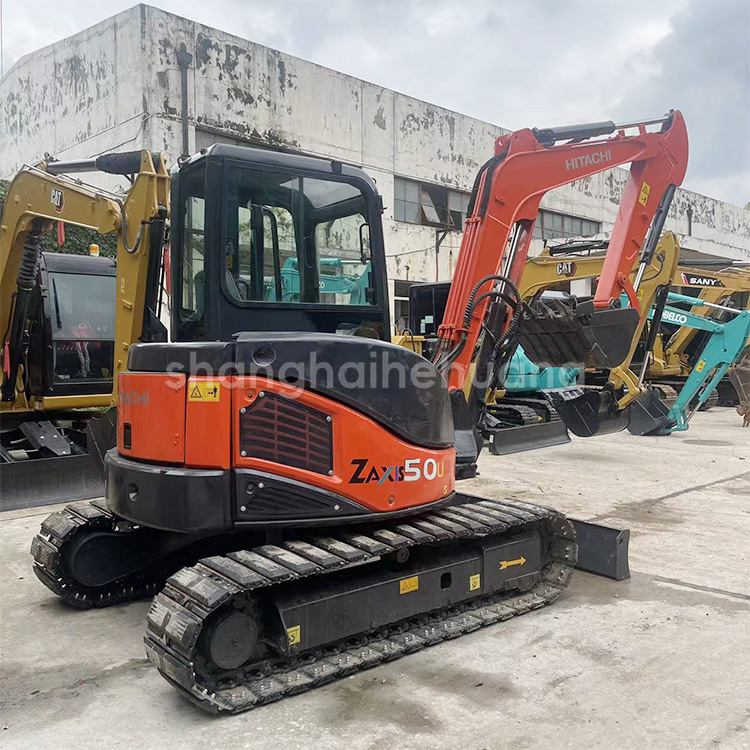 Used engineering construction machine Used Excavators for sale HITACHI 50/5ton Small Micro Crawler Digger Excavators