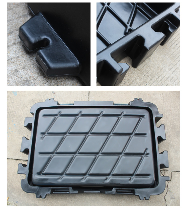 Multi-hoof Bath Splicing Hoof Disinfection Bath With 116L Capacity And Drain Valve