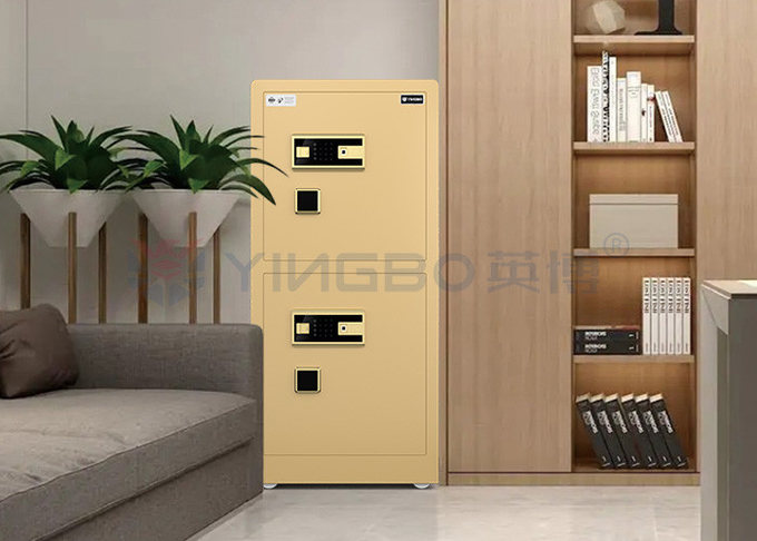 Digital Fingerprint Lock Large Safe Box For Security Gold High End Home Safes