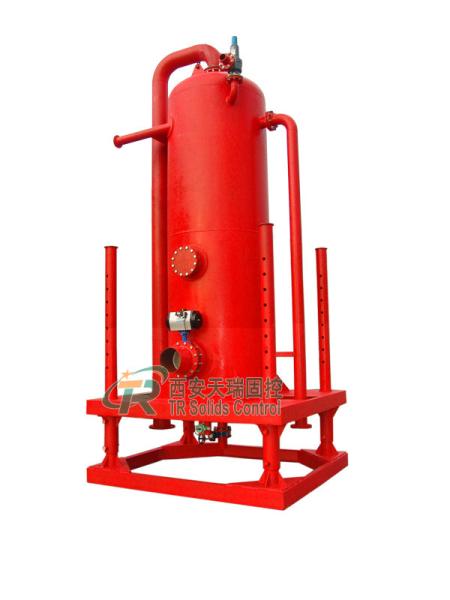 1200mm Drilling Solids Fluids Mud Gas Separator / High Capacity Gas Buster