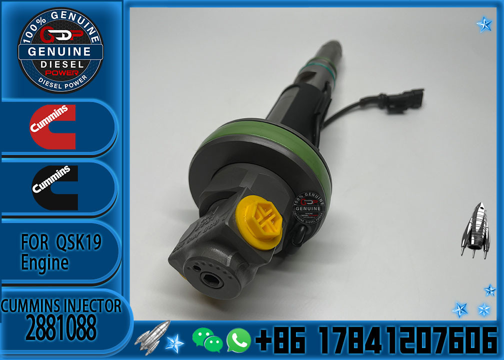 Generator Engine Parts Cummins QSK19-G QSK38-G QSK50-G Fuel Injector Kit 2882129 2881088