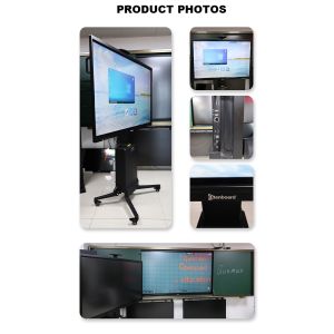 Meeting Smart Board 55 Inch 4mm Tempered Glass Interactive Display Panel With