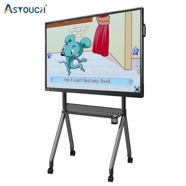 Multi Touch Smart Interactive Whiteboard For Education 85 Inch 4K