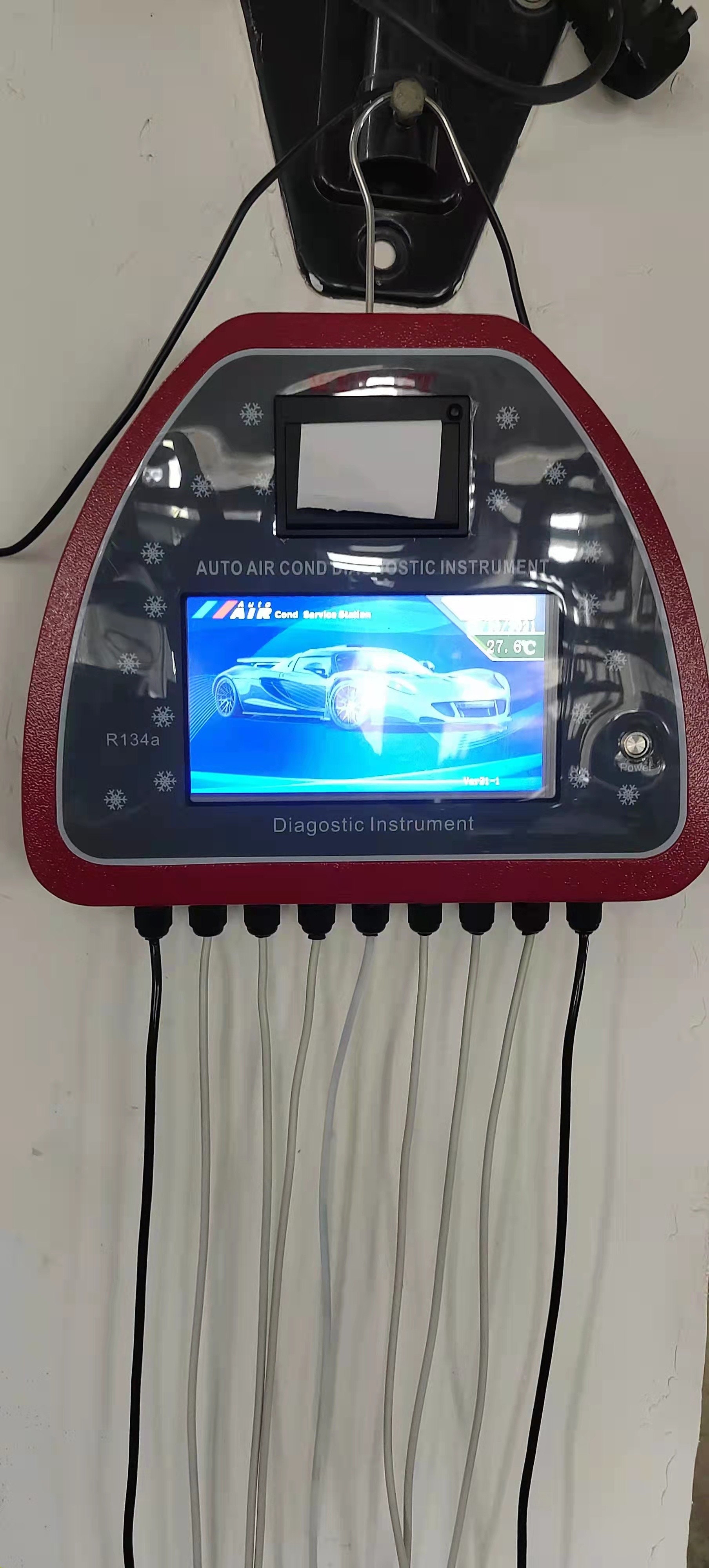 Portable Car Air Conditioning Diagnostic Instrument With Printing Function