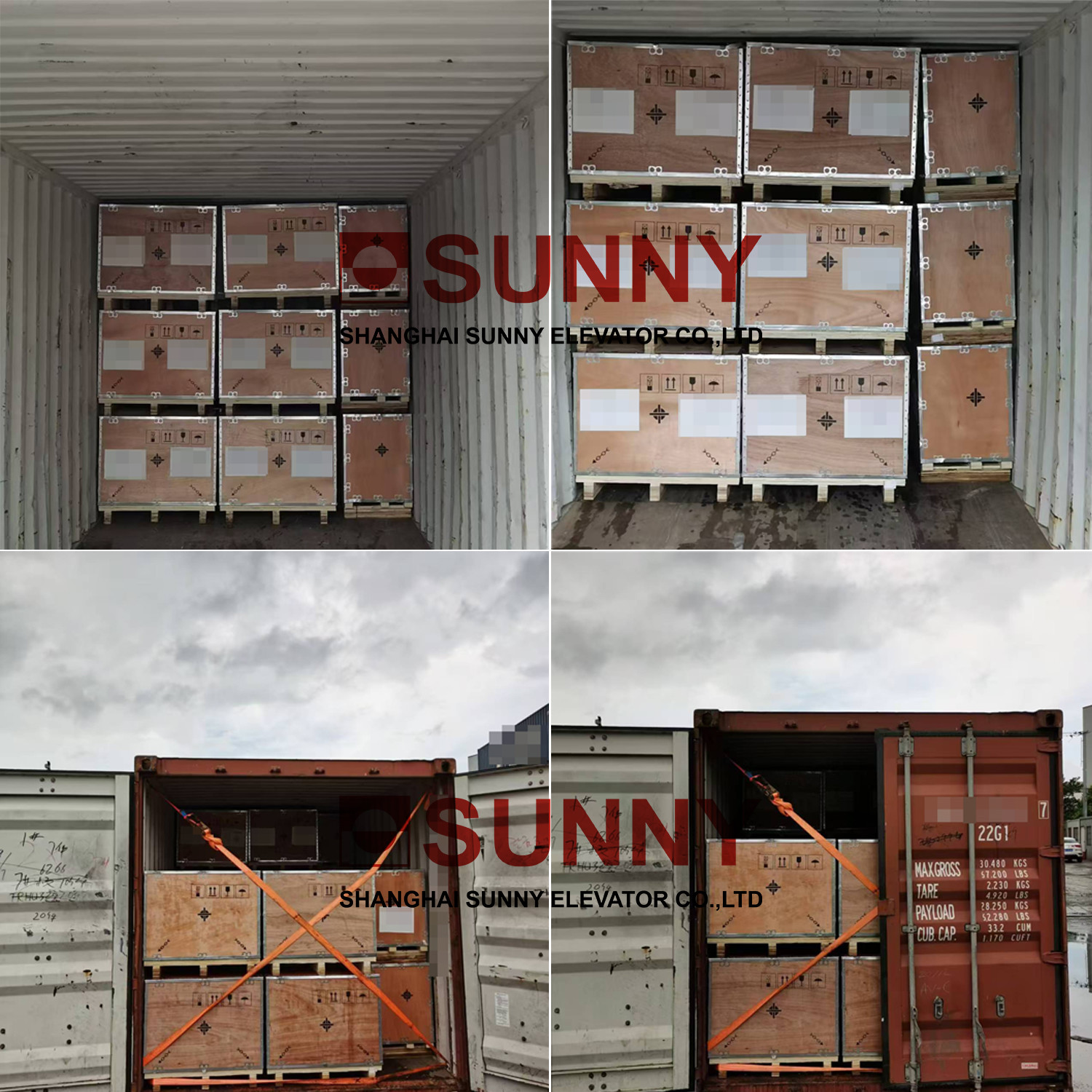 Elevator Geared Traction Machine / Lift Spare Parts High Speed 0.3 m/s
