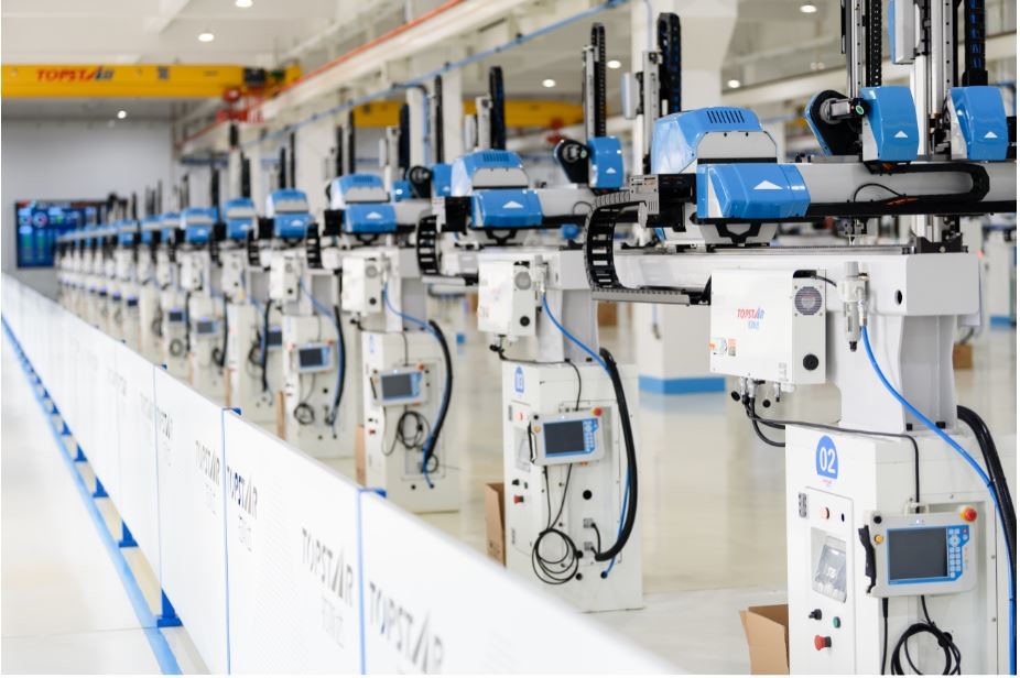 High Efficiency Take Out Robot Steel Material AC Servo Motor Driven
