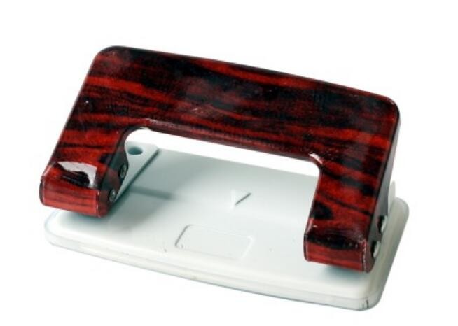 Fashion Printed Rubber Basin Brown Color 8mm Hole 2 Holes Paper Punch
